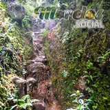 Barrancas en el cerro de la luz del pueblo mágico de Tepoztlán, Morelos