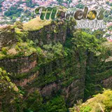 Gran meseta del cerro de la luz en Tepoztlan, Morelos