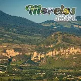 Poblado a las faldas de los cerros en el Pueblo Mágico de Tlayacapan, Morelos