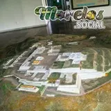 Maqueta zona arqueológica de Xochicalco