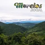 Los cerros sobre los que se edifico la ciudad de Xochicalco