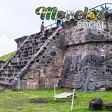 Pirámide de las serpientes emplumadas Xochicalco.