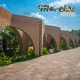 Los arcos del jardin central de Jojutla, Morelos