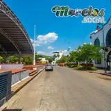 Calle Plaza revolución, Tlaquiltenango, Morelos.