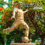 Agustín “el coruco” Díaz - Escultura conmemorativa