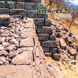 Plataforma megalitica en la zona arqueologica de Chimalacatlán, Morelos