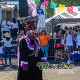 Chinelo de Tepoztlán en el Carnaval Morelense USA 2021