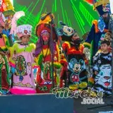 Aquí podemos ver el entusiasmo de los niños , siguiéndo las tradiciones de sus raíces morelenses
