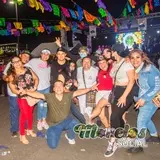 Gran ambiente durante la noche del carnaval morelense 2021.