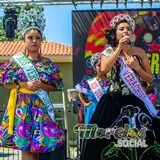 Las reinas del carnaval morelense dedican unas palabras para todos los presentes.