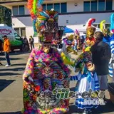 Grandes chinelos en el carnaval morelense USA 2021