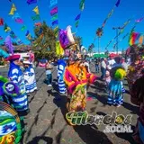 Breve recorrido en carnaval morelense USA en Santa Ana.