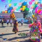 Breve recorrido en carnaval morelense USA en Santa Ana.