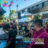 Los musicos en el carnaval morelense USA 2021.