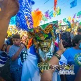 Brincando en el carnaval morelense USA 2021.