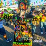 Chinelo en Santa Ana California carnaval morelense 2021.