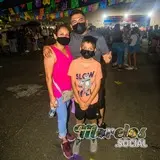 En el carnaval morelense en Santa Ana, California 2021.