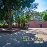 Parque junto al Cuartel General de Emiliano Zapata