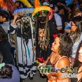Chinelos en el primer encuentro de comparsas Tlaltizapán 2022