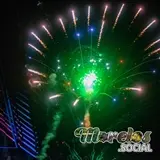 Fuegos artificiales en Tlaltizapán Morelos.