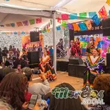 Bailables tradicionales en la Feria del Pulque y la Barbacoa 2022 de Huitzilac