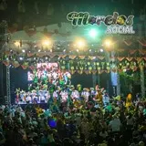 Chinelos en el zocalo de Tlaltizapan, festival Zapata Vive 2022