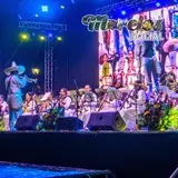 Tradicional banda de Brígido Santamaría en Tlaltizapán.