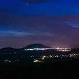 La luminosa noche de la zona sur del estado de Morelos.