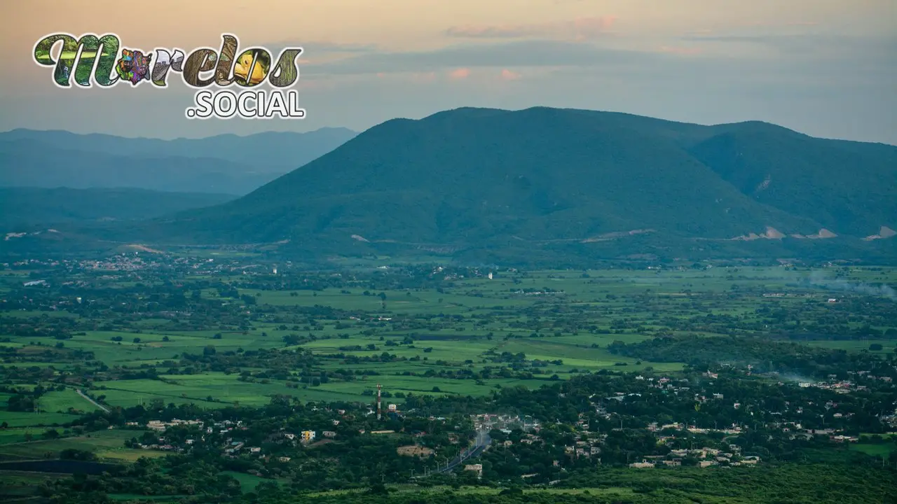El cerro Santa María en la zona sur del estado de Morelos.