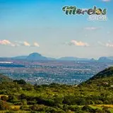 Panorámica con el cerro del Chumil y el cerro de Chalcatzingo.