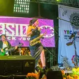 B-side rock de los ochentas en festival cultural del tianguis grande.