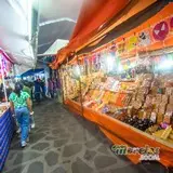 Pasillo del tianguis sobre las calles de Yecapixtla.
