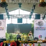 Alejandra Moreno en Festival cultural del tianguis grande.