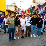 La foto para el recuerdo desde Tlayacapan, Morelos.