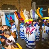 Los tradicionales chinelos de Tlayacapan.