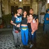 La foto del recuerdo en Tlayacapan, Morelos.