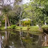 Reflejos en el lago de Las Estacas