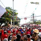 La banda Cielo Azul interpretando los sones de chinelo en Jiutepec.