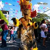 Gran chinelo en el carnaval de Jiutepec Morelos 2023.