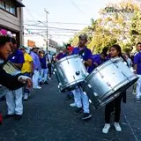La banda de viento San Isidro en carnaval Jiutepec 2023