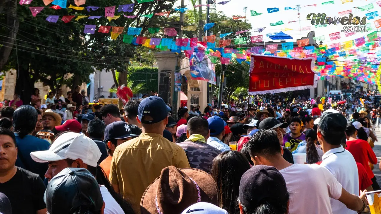 Lunes de carnaval en Jiutepec Morelos 2023.