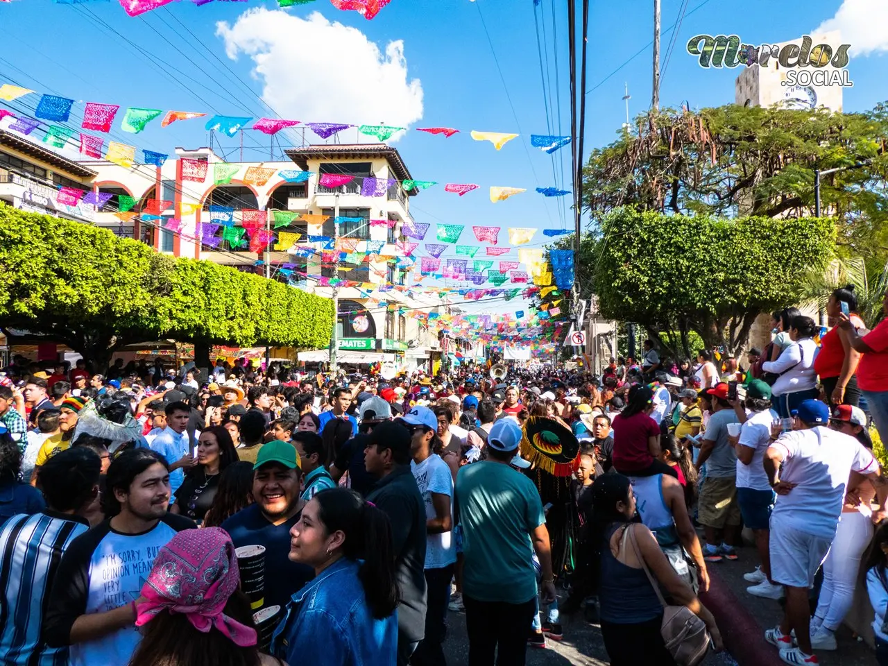 Lunes de carnaval en Jiutepec Morelos 2023.