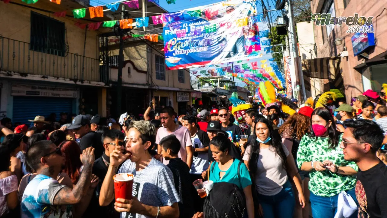 Lunes de carnaval en Jiutepec Morelos 2023.