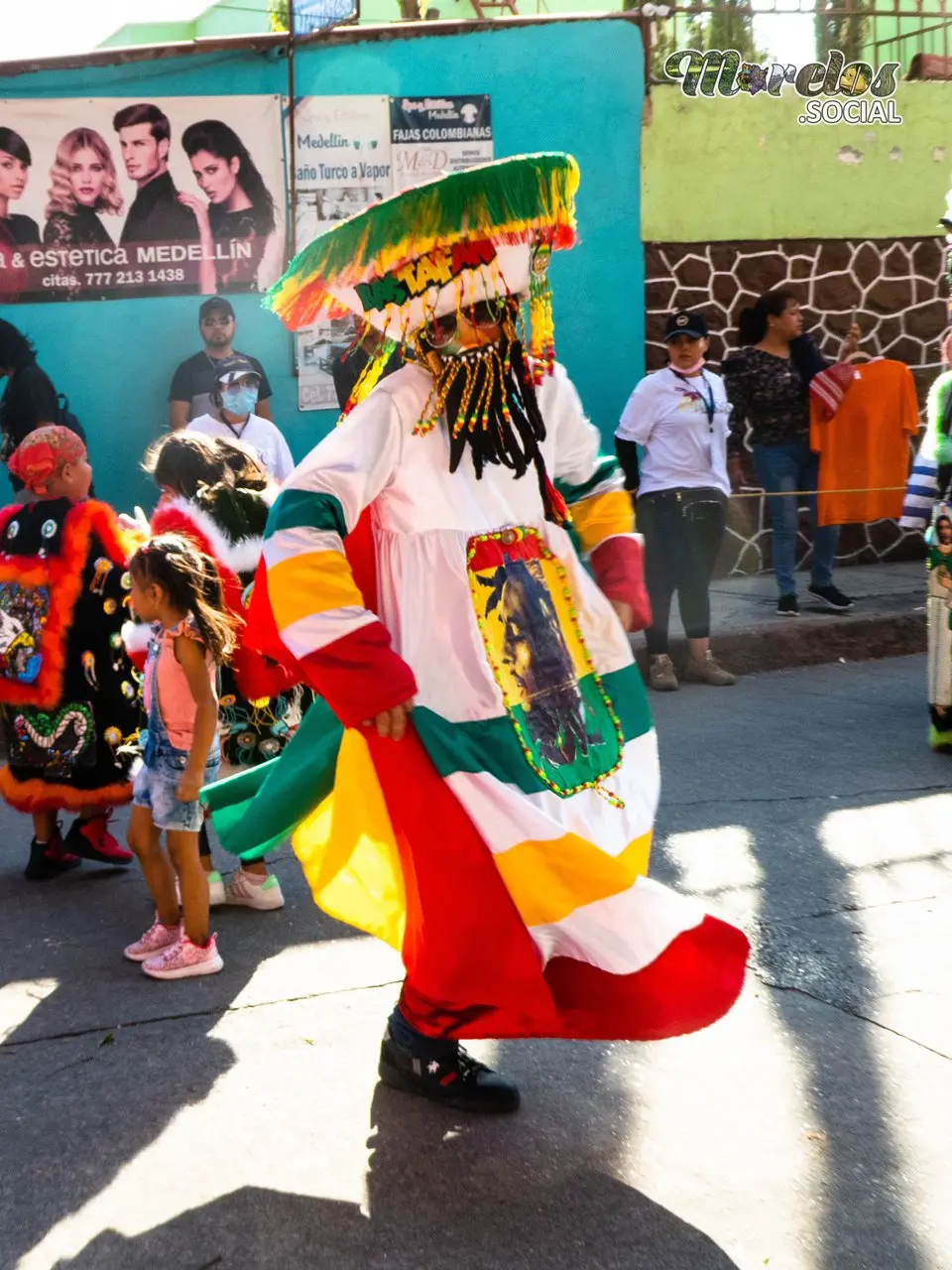 Lunes de carnaval en Jiutepec Morelos 2023.