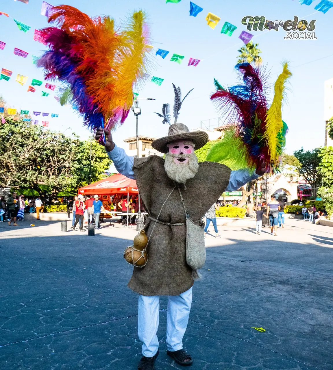 Huehuetzin en el carnaval de Jiutepec Morelos 2023