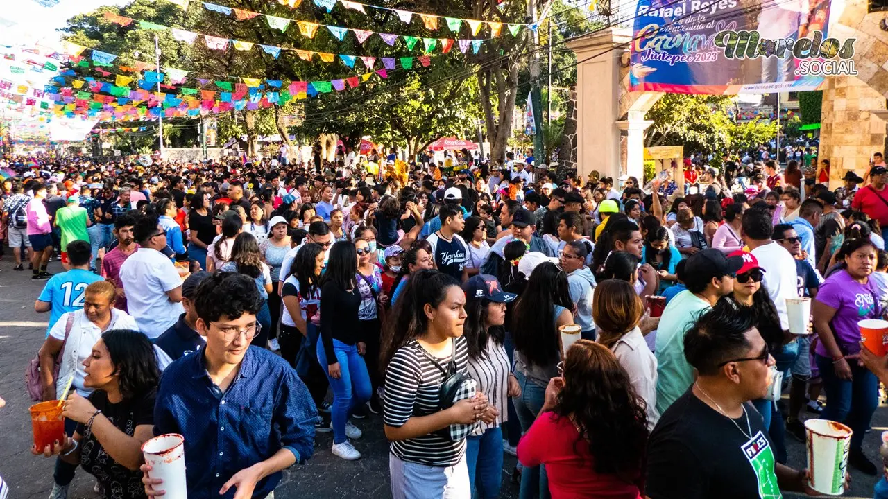 Lunes de carnaval en Jiutepec Morelos 2023.