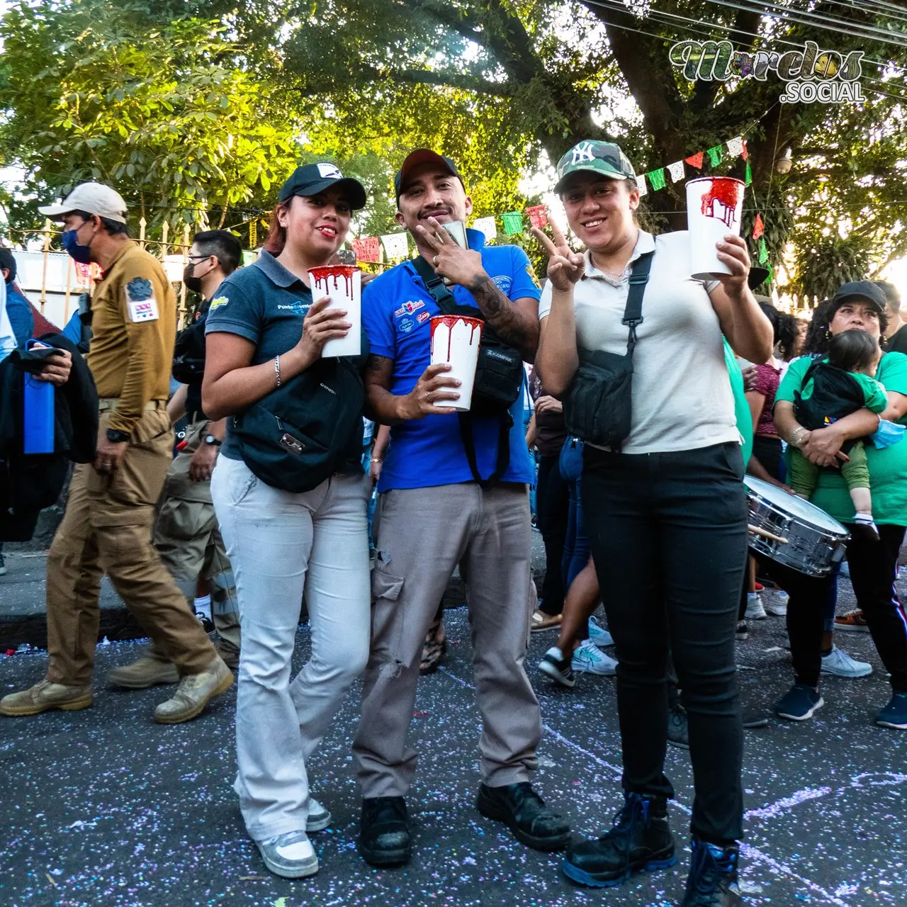 Lunes en el carnaval de Jiutepec 2023