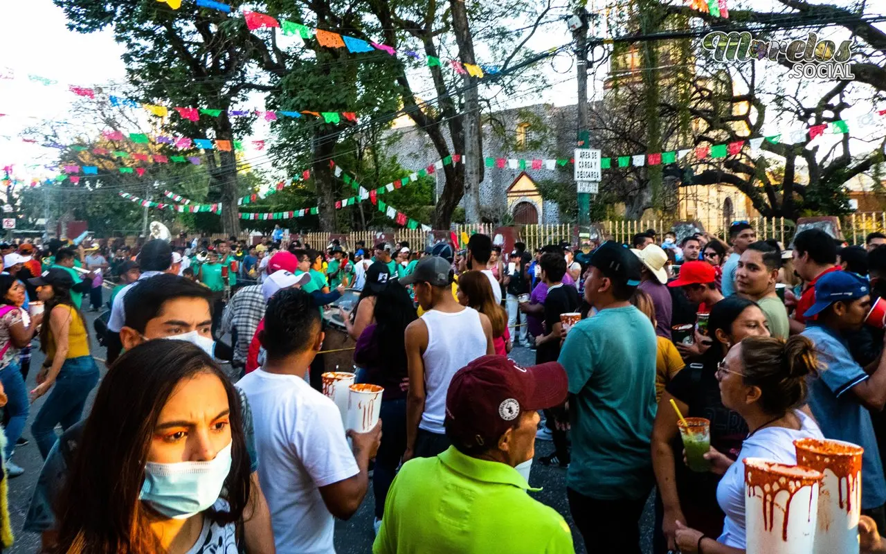 Último día del carnaval de Jiutepec 2023.