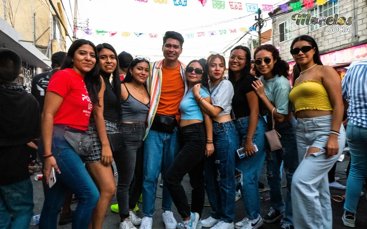 La agradable tarde del lunes de carnaval en Jiutepec