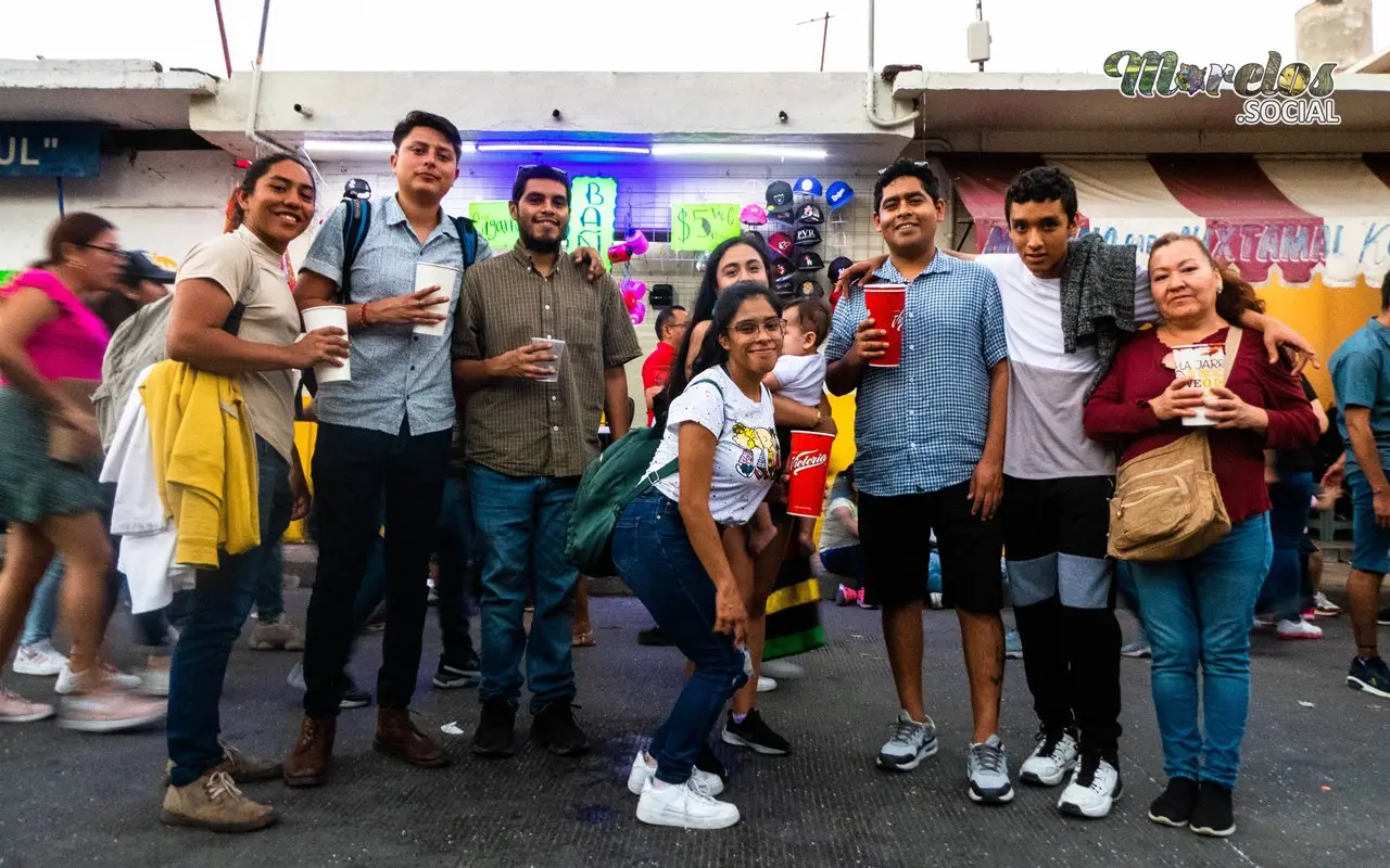 Recorrido del Carnaval de chinelo en Jiutepec 2023.